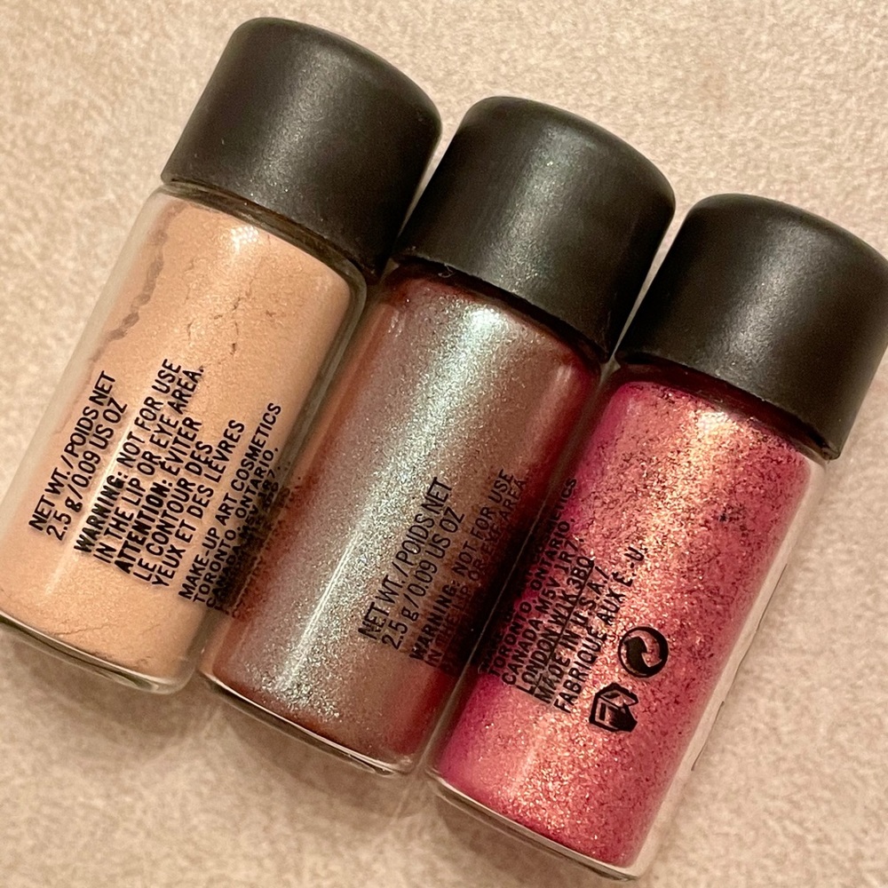 MAC Cosmetics Mini Pigment Trio - LIKE NEW